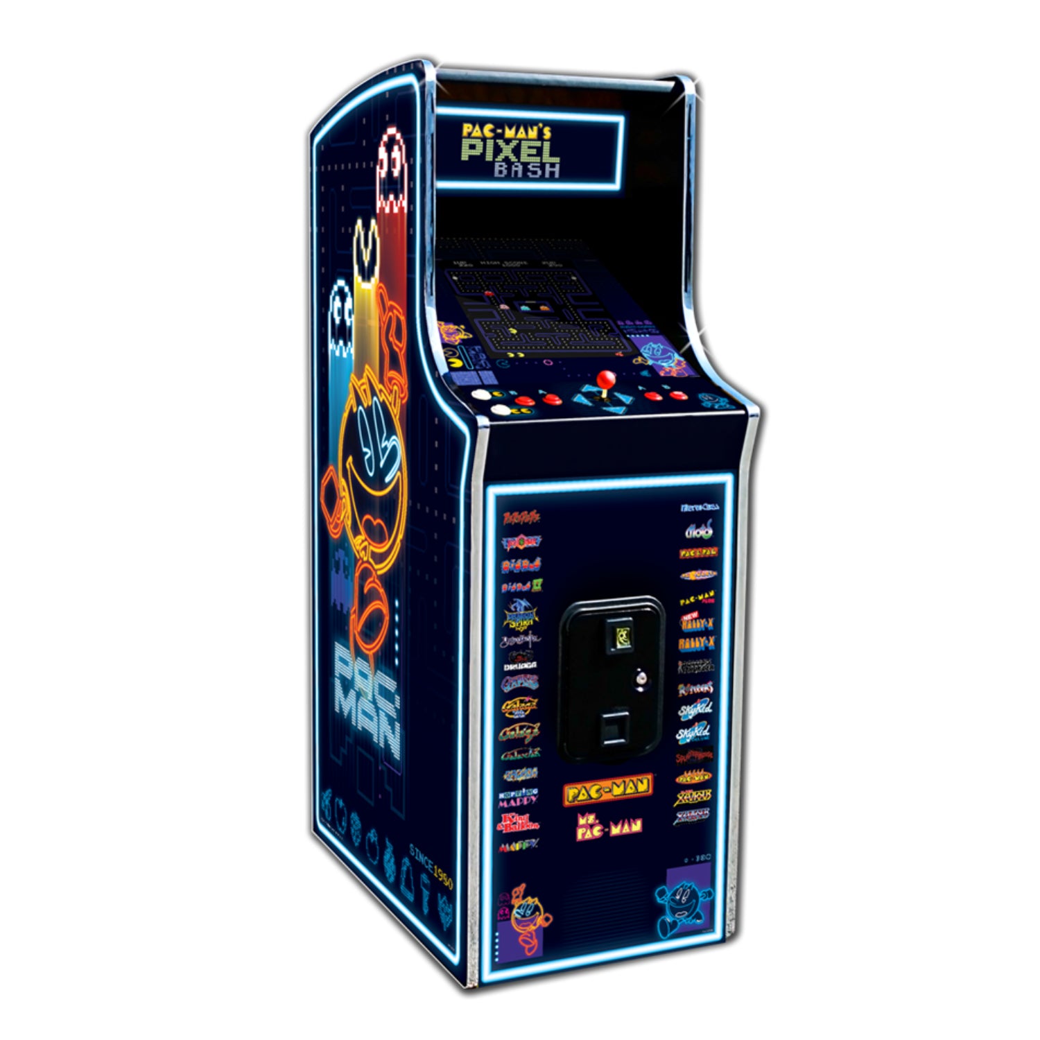 Pac-Man Pixel Bash Neon Cabaret