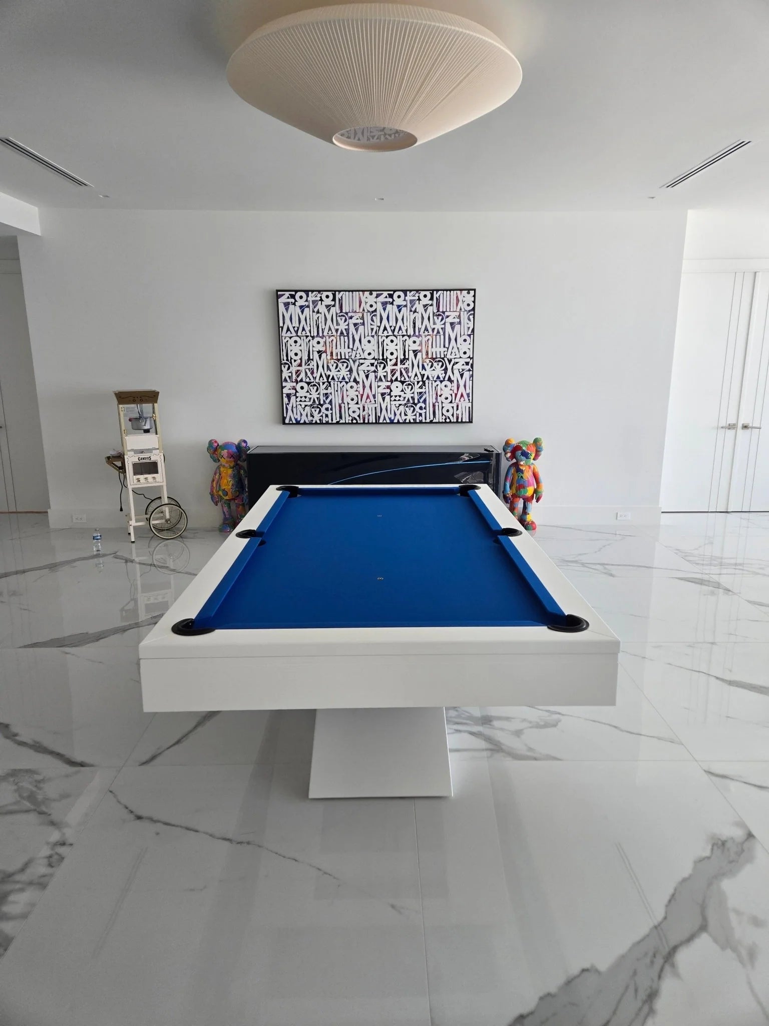 Ultimate Modern Slate Pool Table