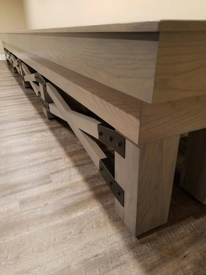 Rustic Shuffleboard Table