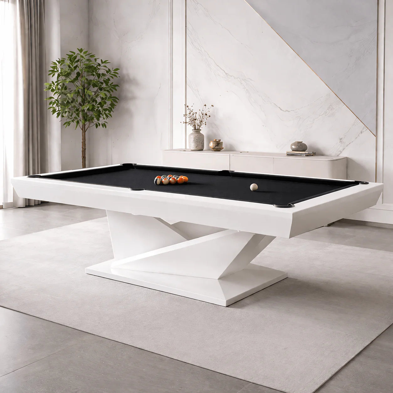 Kyoto Modern Slate Pool Table