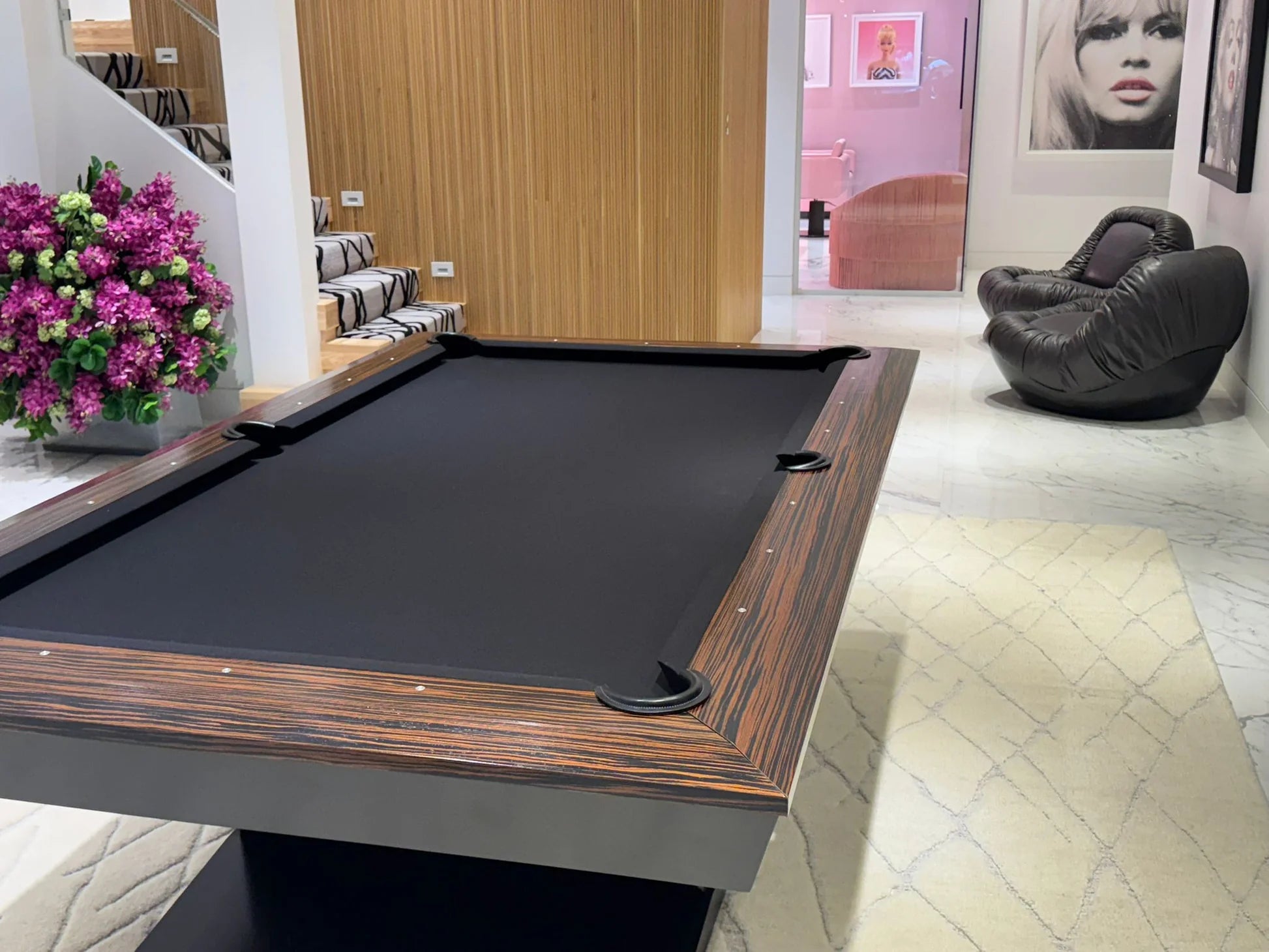 Meridian Modern Slate Pool Table