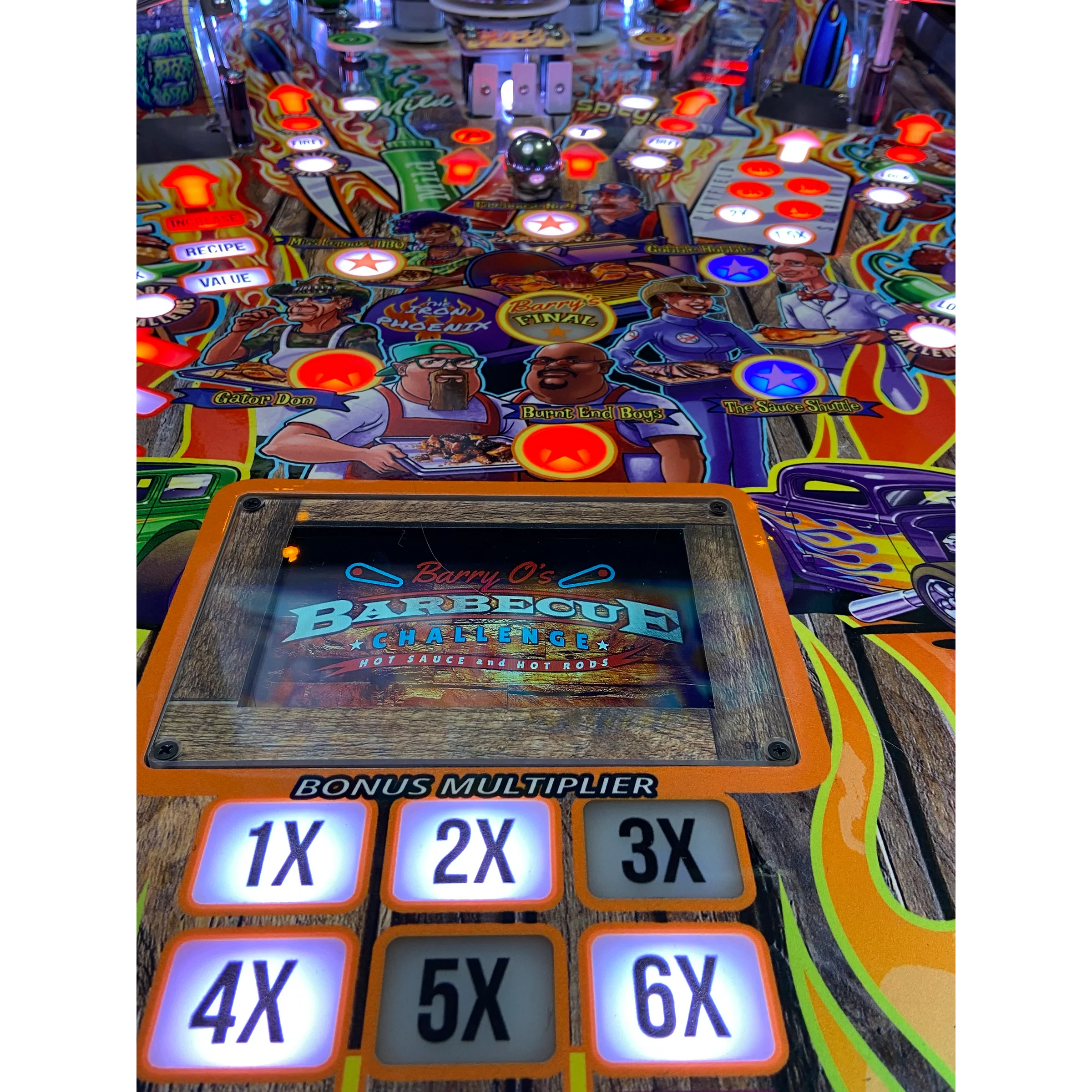 Barry O’s BBQ Challenge Pinball