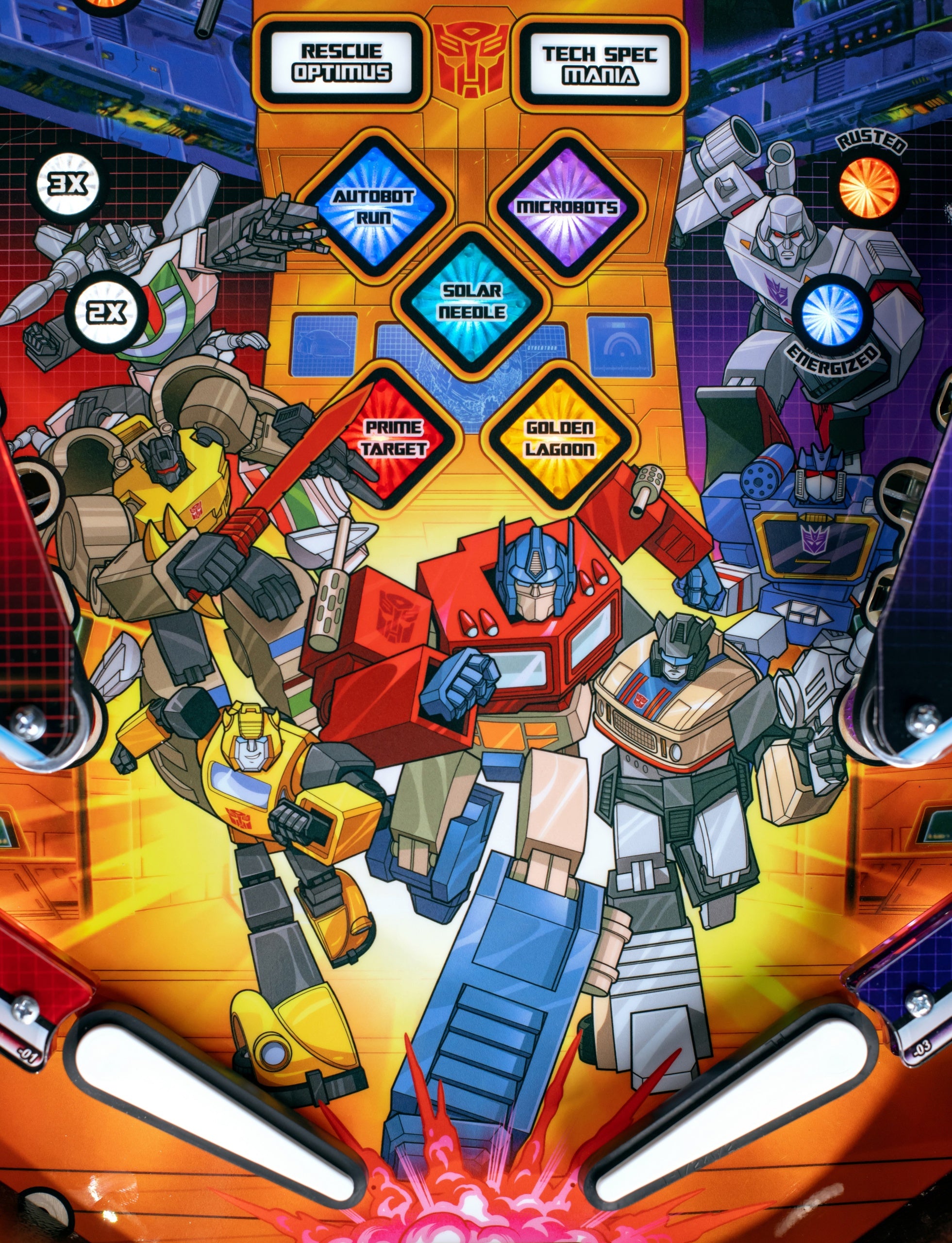 Transformers: More than Meets the Eye Pinball