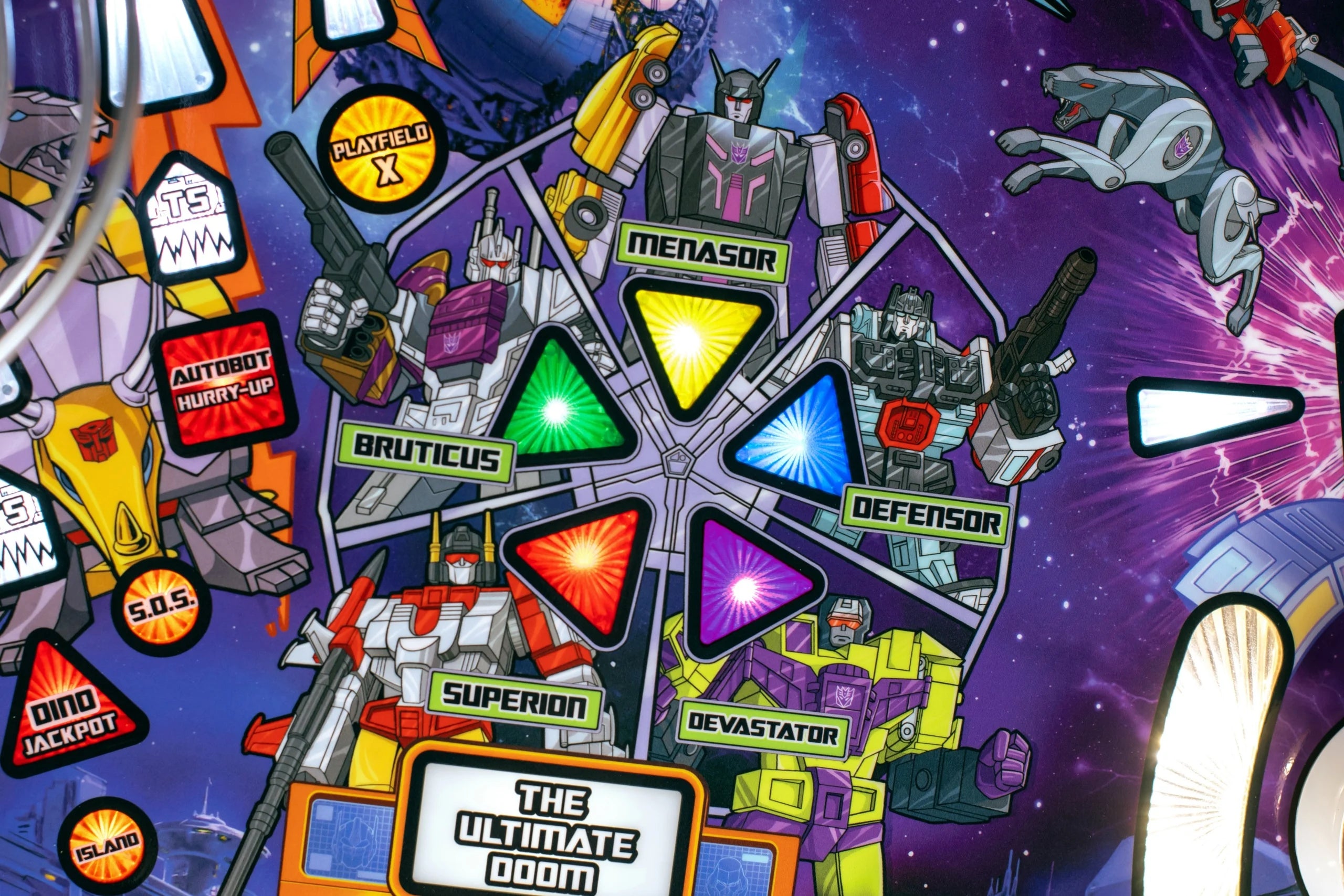 Transformers: More than Meets the Eye Pinball
