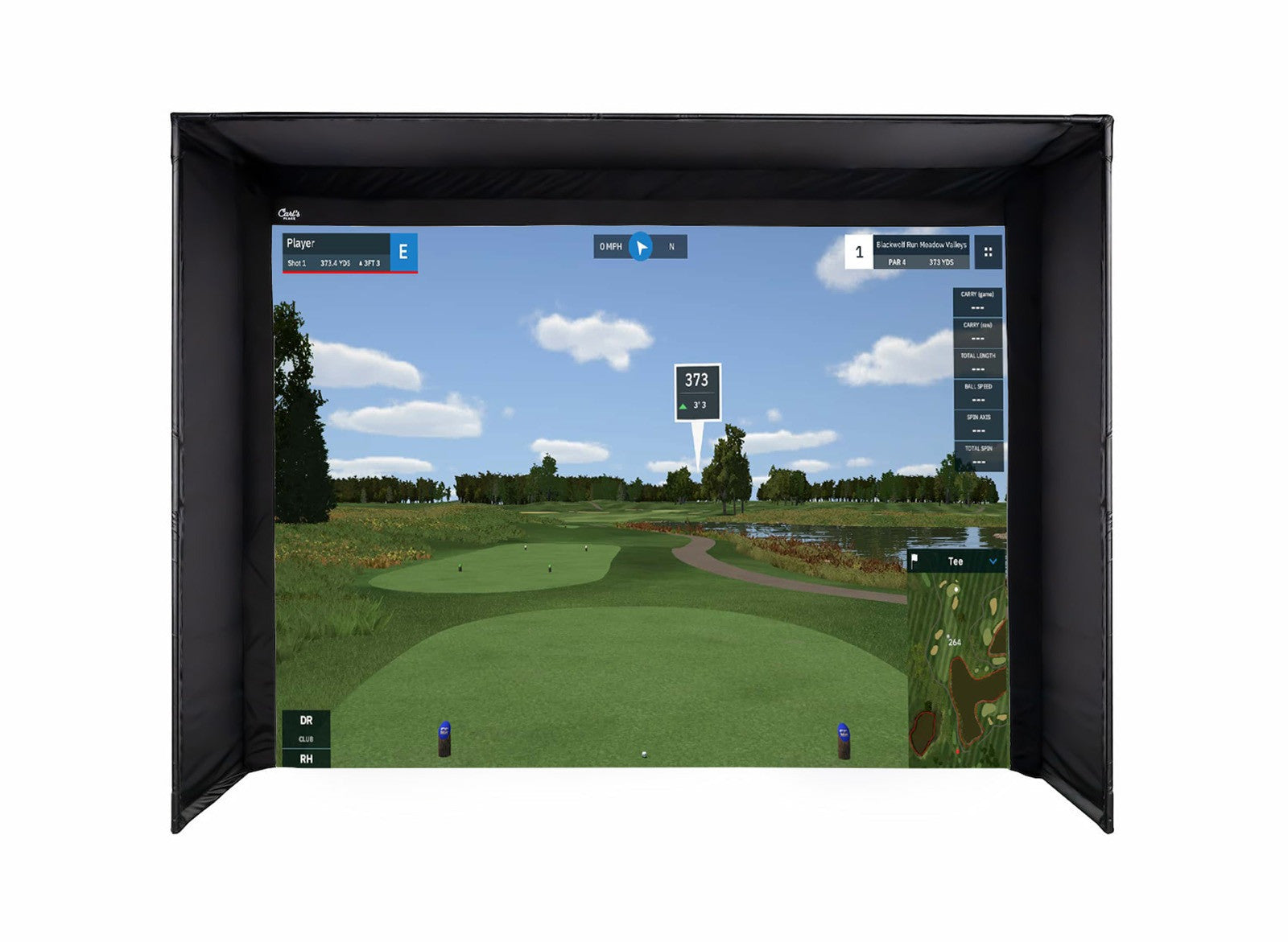 Carl's Rapsodo MLM2PRO Golf Simulator Package