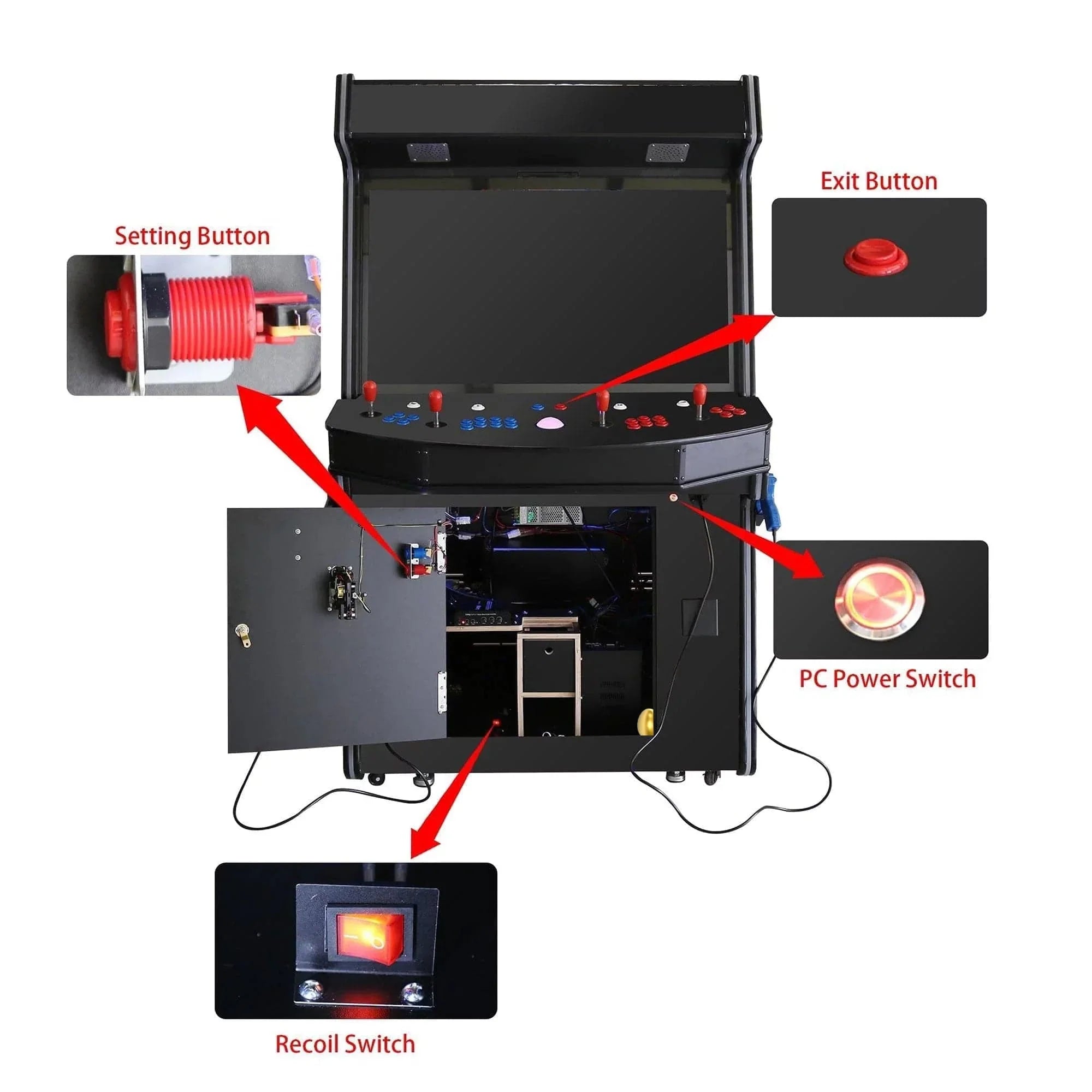 Terminator Arcade | TR-2 Light Blaster Stand-Up Arcade Machine