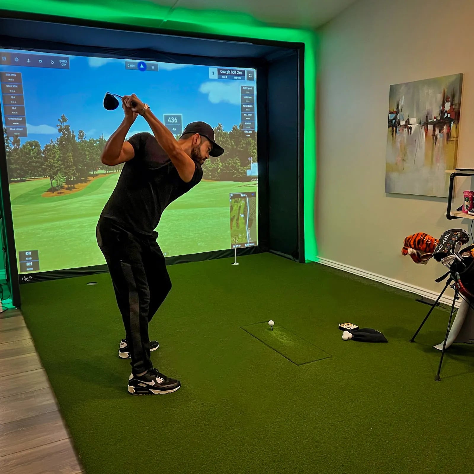 Pixel Golf Home Golf Package