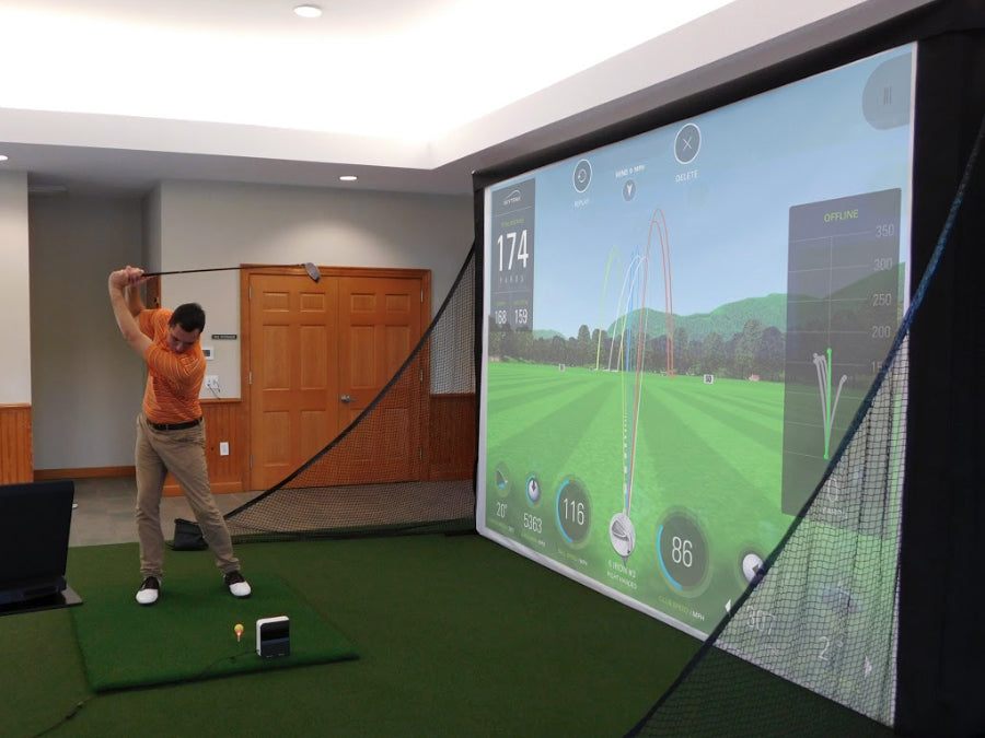 Micro Bay Golf Simulator Bays for Small Rooms