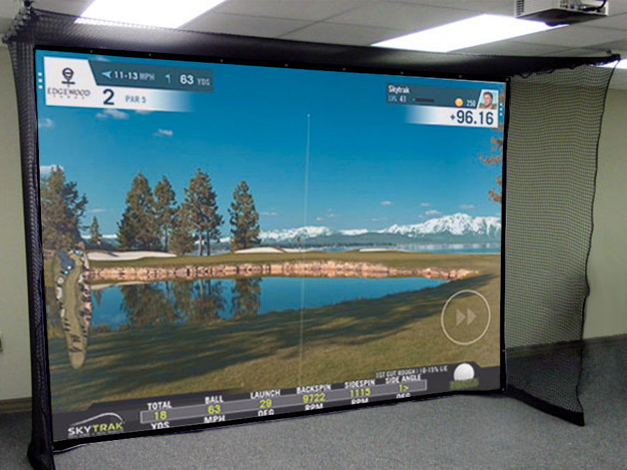Sky Bay Hanging Golf Simulator Bays and Enclosures