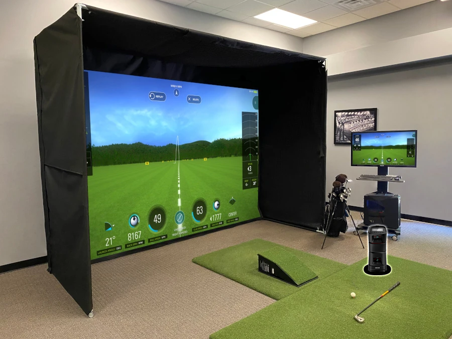 Super Bay Golf Simulator Safety Bays and Enclosures