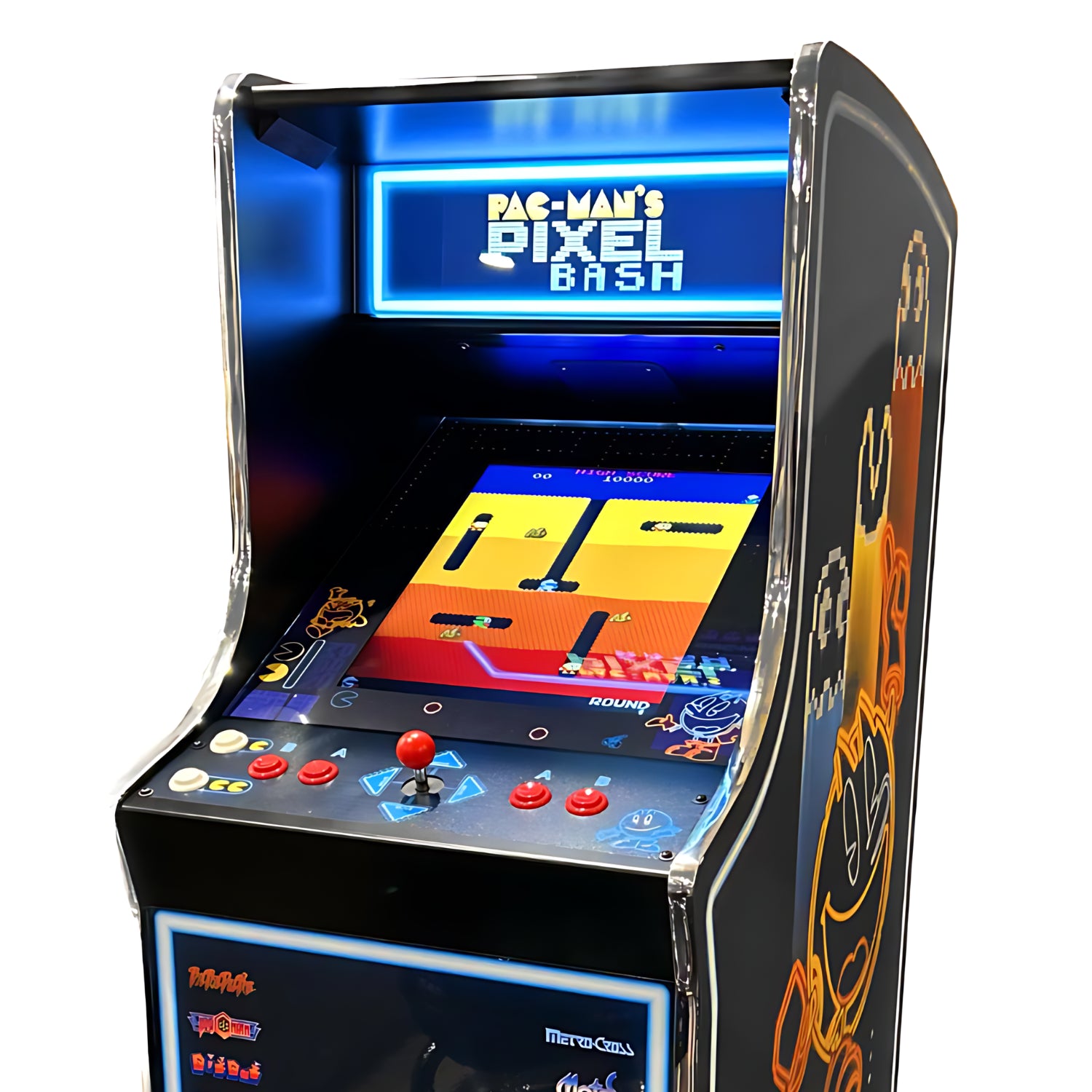 Pac-Man Pixel Bash Neon Cabaret