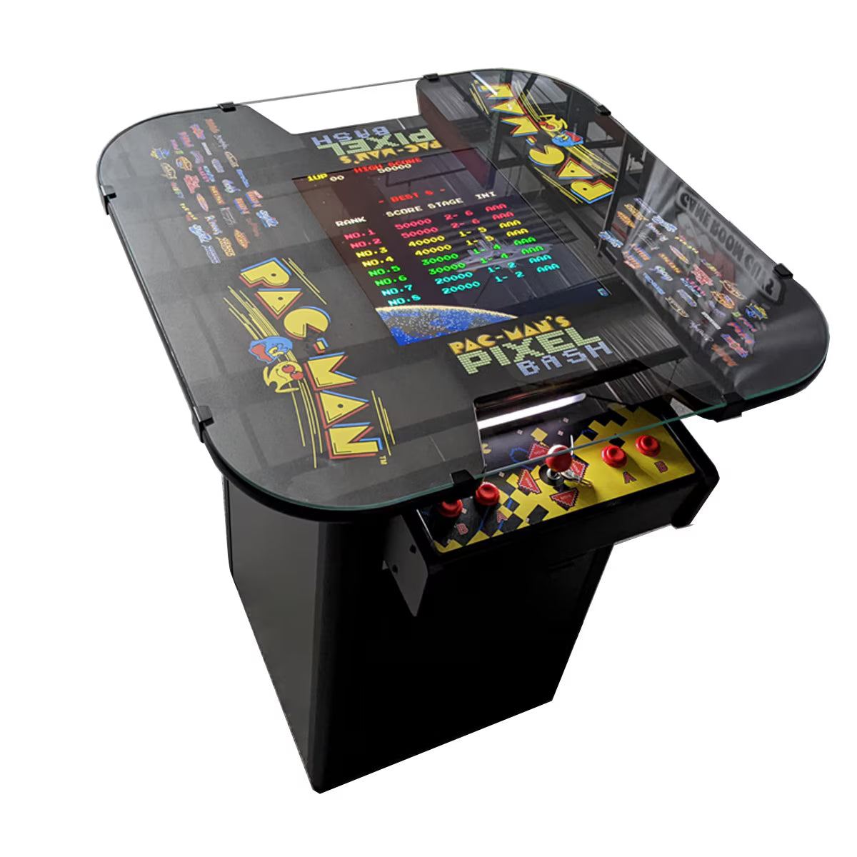 Pac-Man Pixel Bash Bistro High-Top Table