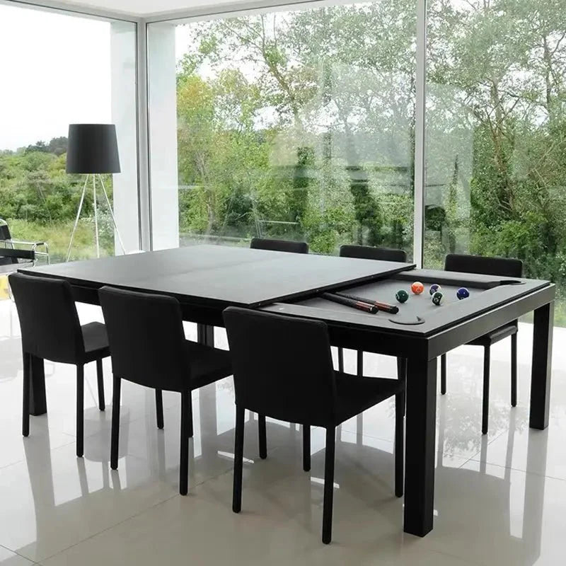 Alpha Modern Slate Dining Top Pool Table
