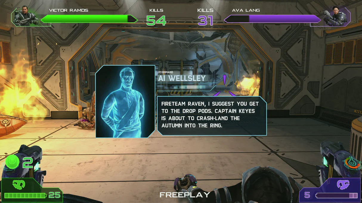 Halo Fireteam Raven 2 Player Environmental