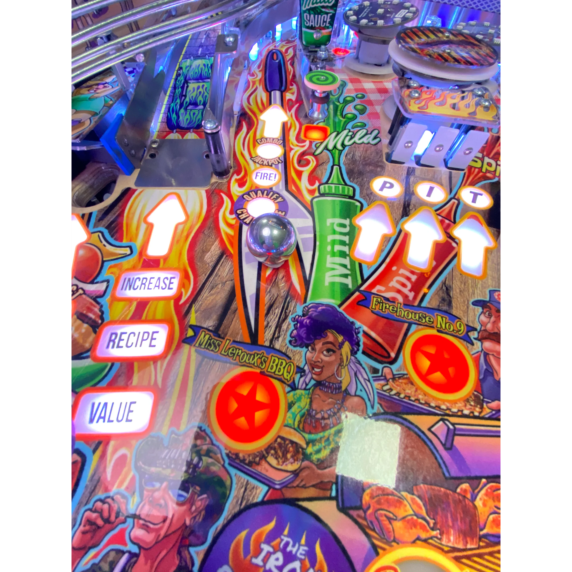 Barry O’s BBQ Challenge Pinball