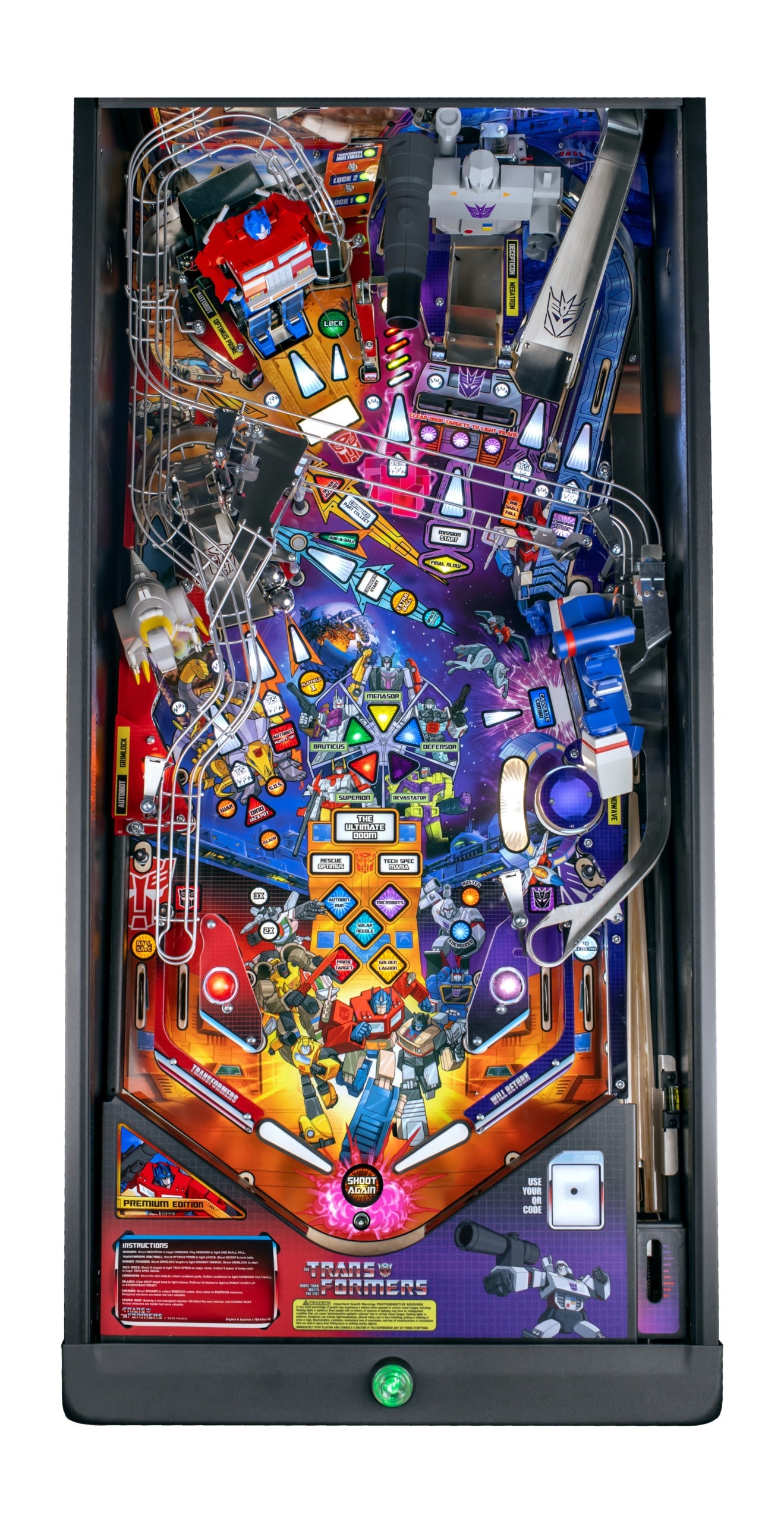 Transformers: More than Meets the Eye Pinball