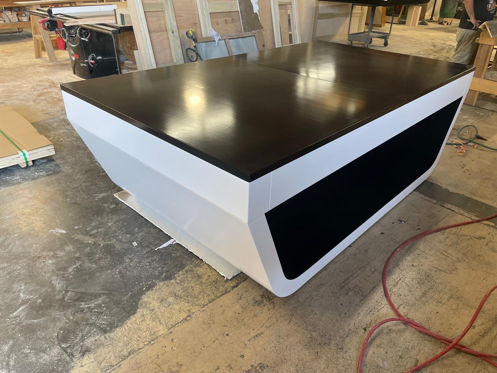 The Sofia Modern Slate Pool Table