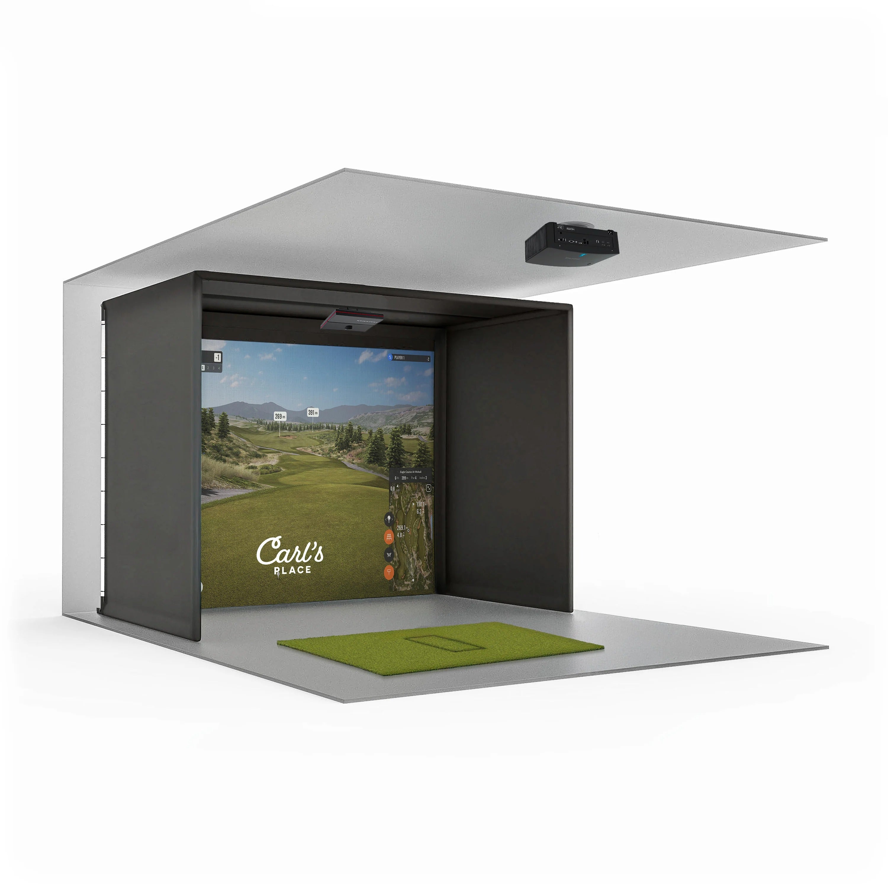 Carl's Trackman iO Golf Simulator Bundle